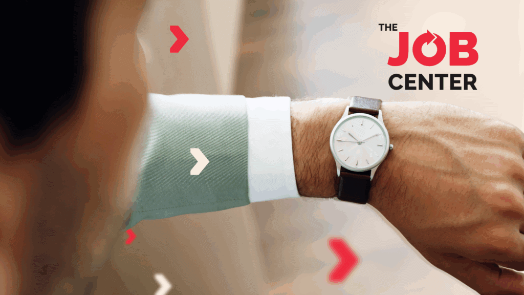 Employer planning shifts to reduce overtime looks at his watch